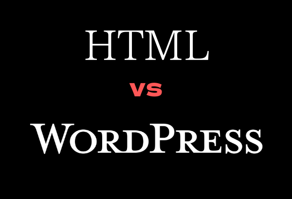 HTMLvsWordpress